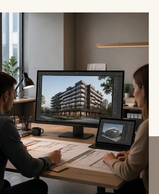 3D визуализация архитектуры и объектов строительства в Выборге