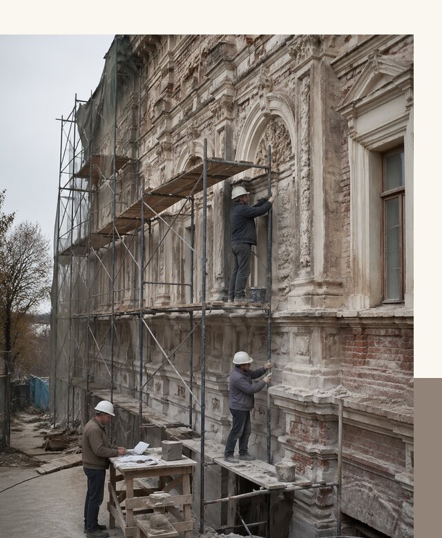 Реставрация объектов культурного наследия под ключ в Выборге