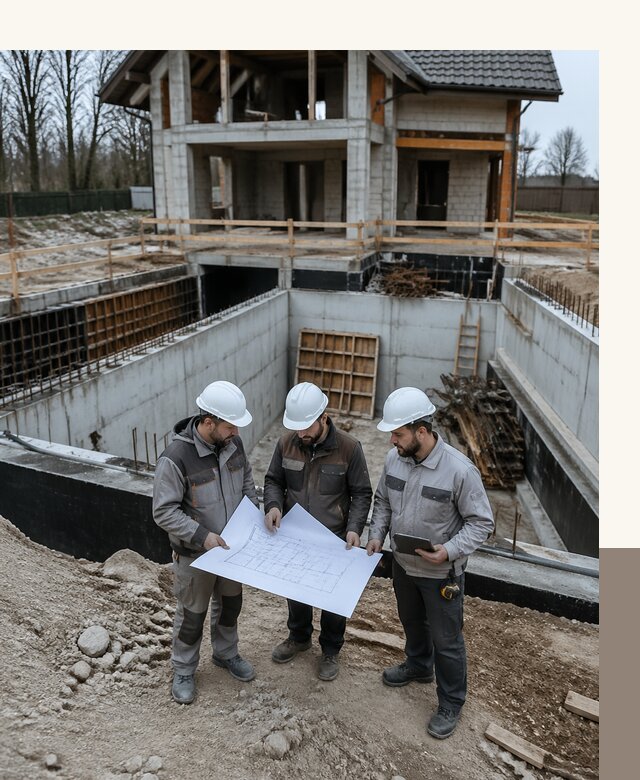 Проектирование и строительство домов с подвалом под ключ в Выборге