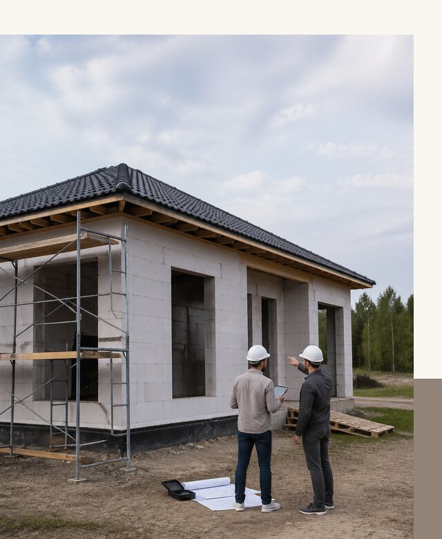 Проектирование одноэтажных домов из газобетона в Выборге